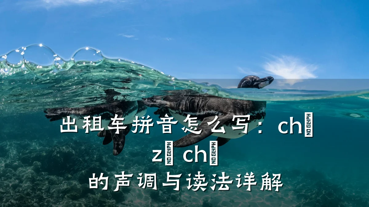 出租车拼音怎么写：chū zū chē 的声调与读法详解