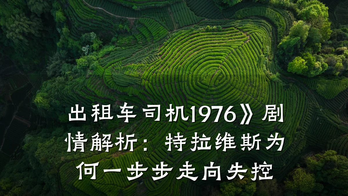 出租车司机1976》剧情解析：特拉维斯为何一步步走向失控