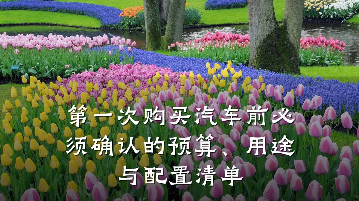 第一次购买汽车前必须确认的预算、用途与配置清单