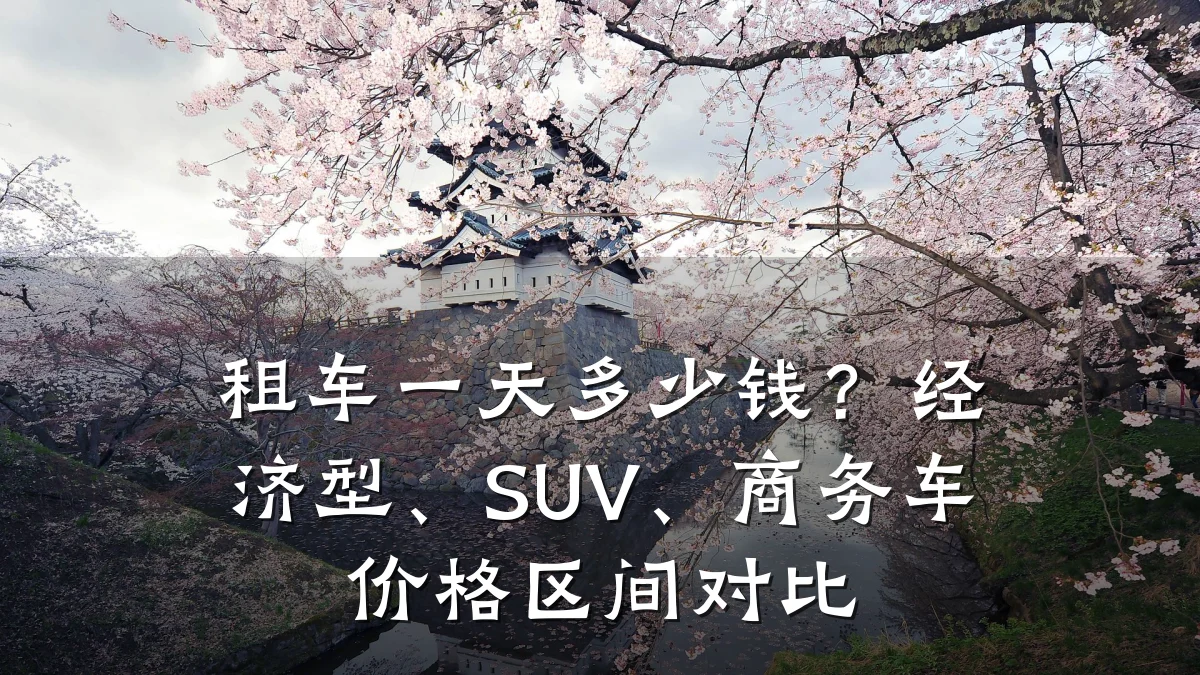 租车一天多少钱？经济型、SUV、商务车价格区间对比