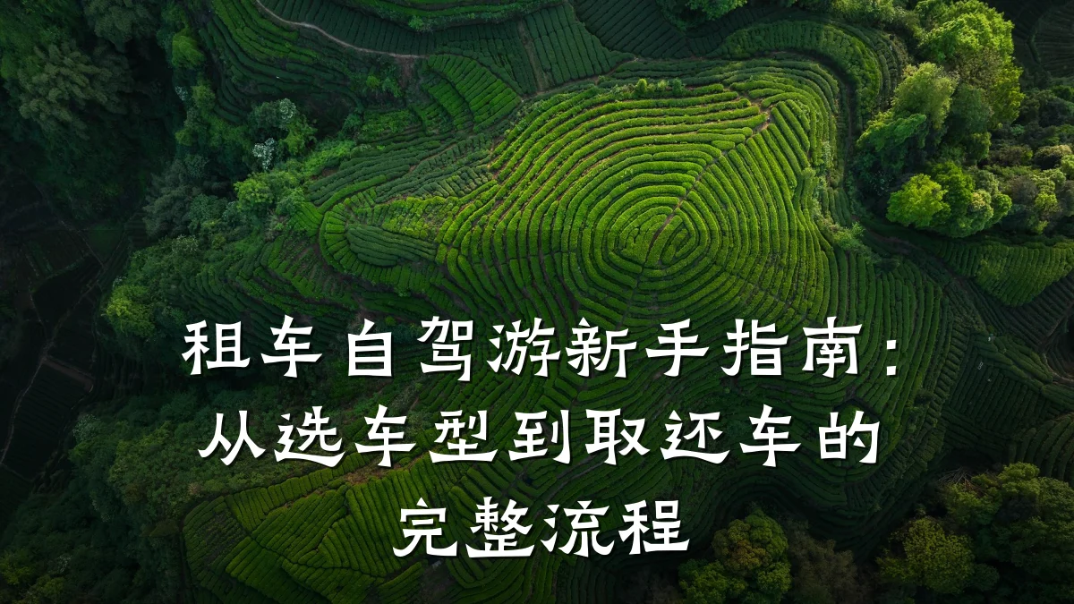 租车自驾游新手指南：从选车型到取还车的完整流程