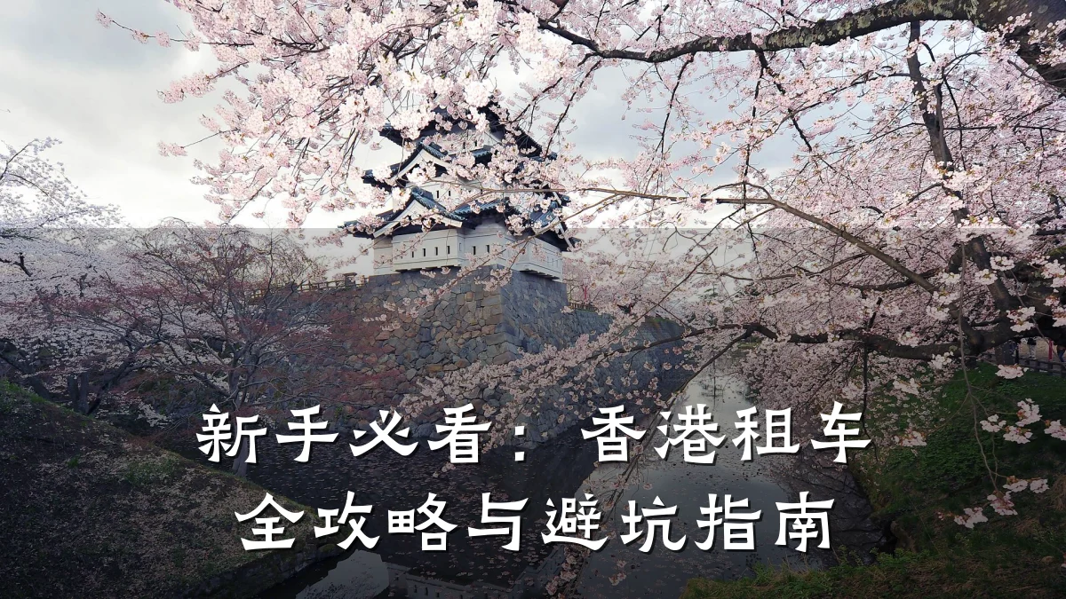 新手必看：香港租车全攻略与避坑指南