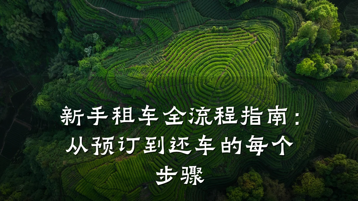 新手租车全流程指南：从预订到还车的每个步骤