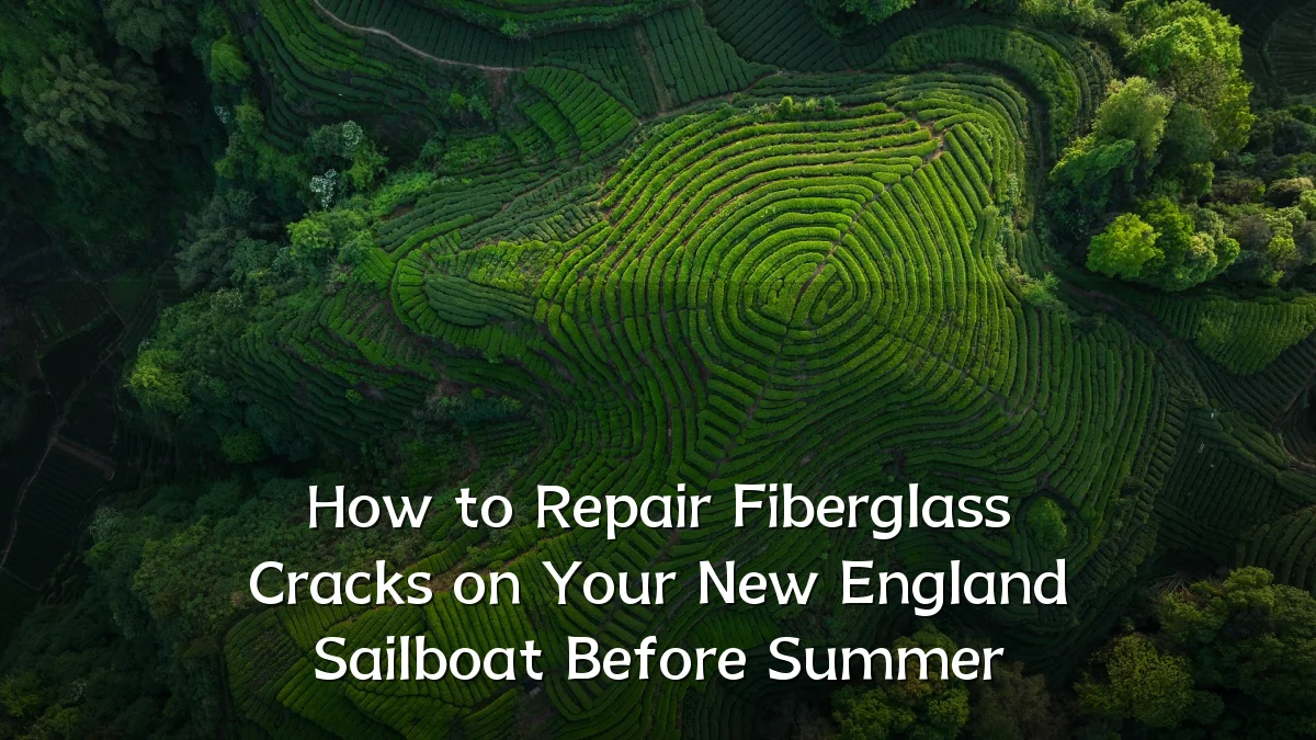 How to Repair Fiberglass Cracks on Your New England Sailboat Before Summer