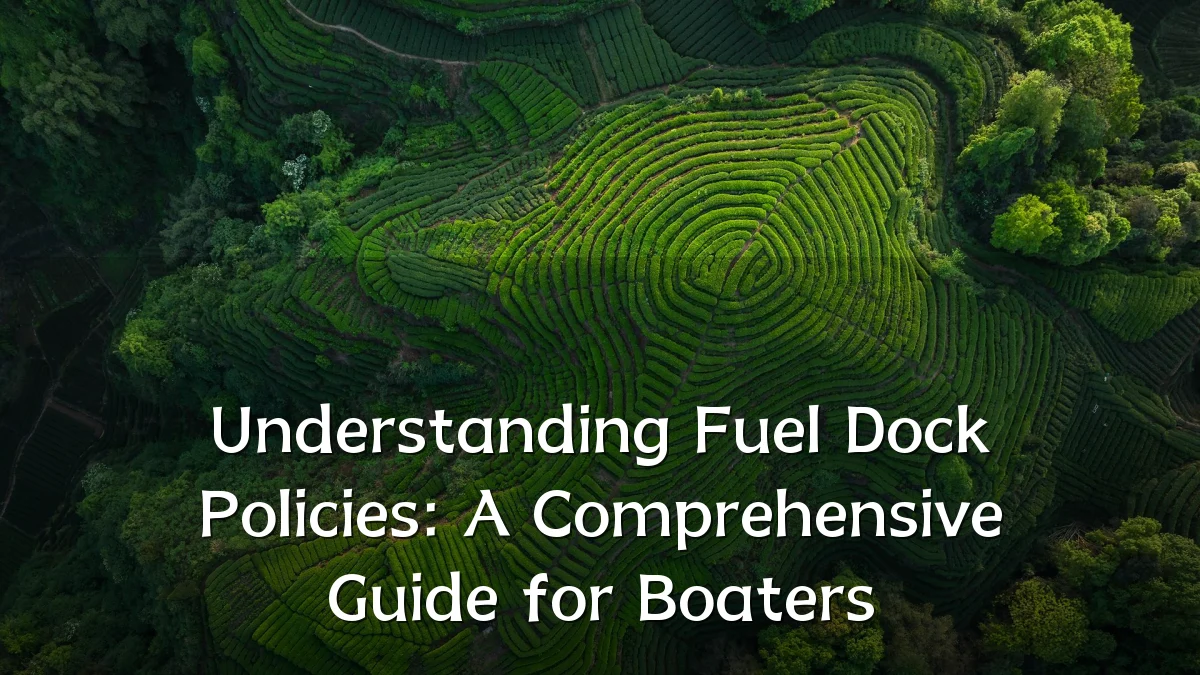 Understanding Fuel Dock Policies: A Comprehensive Guide for Boaters