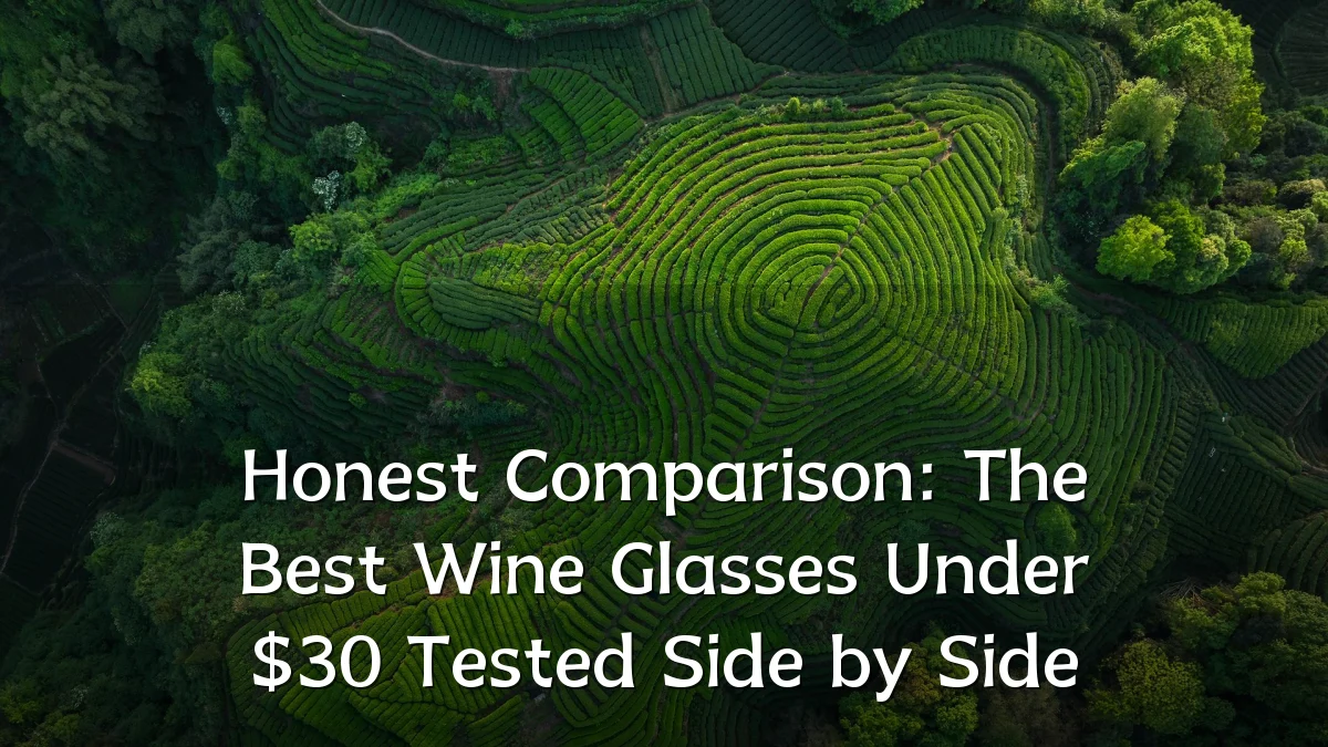 Honest Comparison: The Best Wine Glasses Under $30 Tested Side by Side