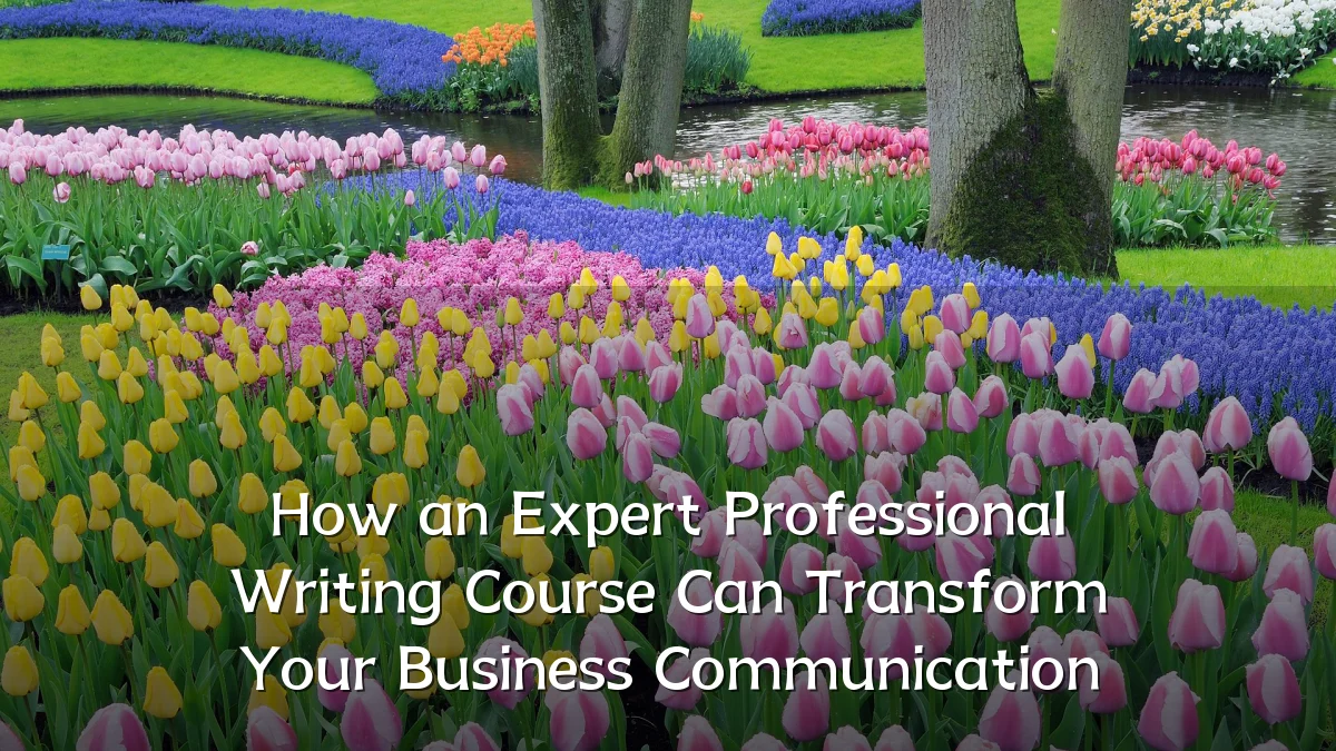 How an Expert Professional Writing Course Can Transform Your Business Communication