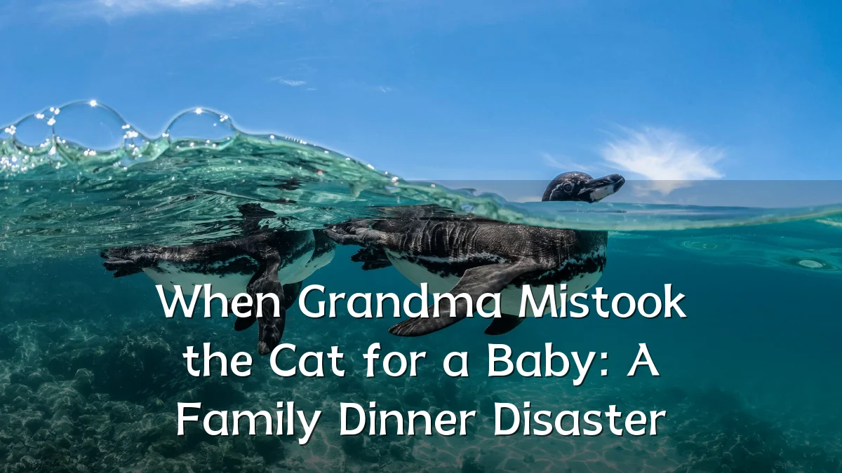 When Grandma Mistook the Cat for a Baby: A Family Dinner Disaster