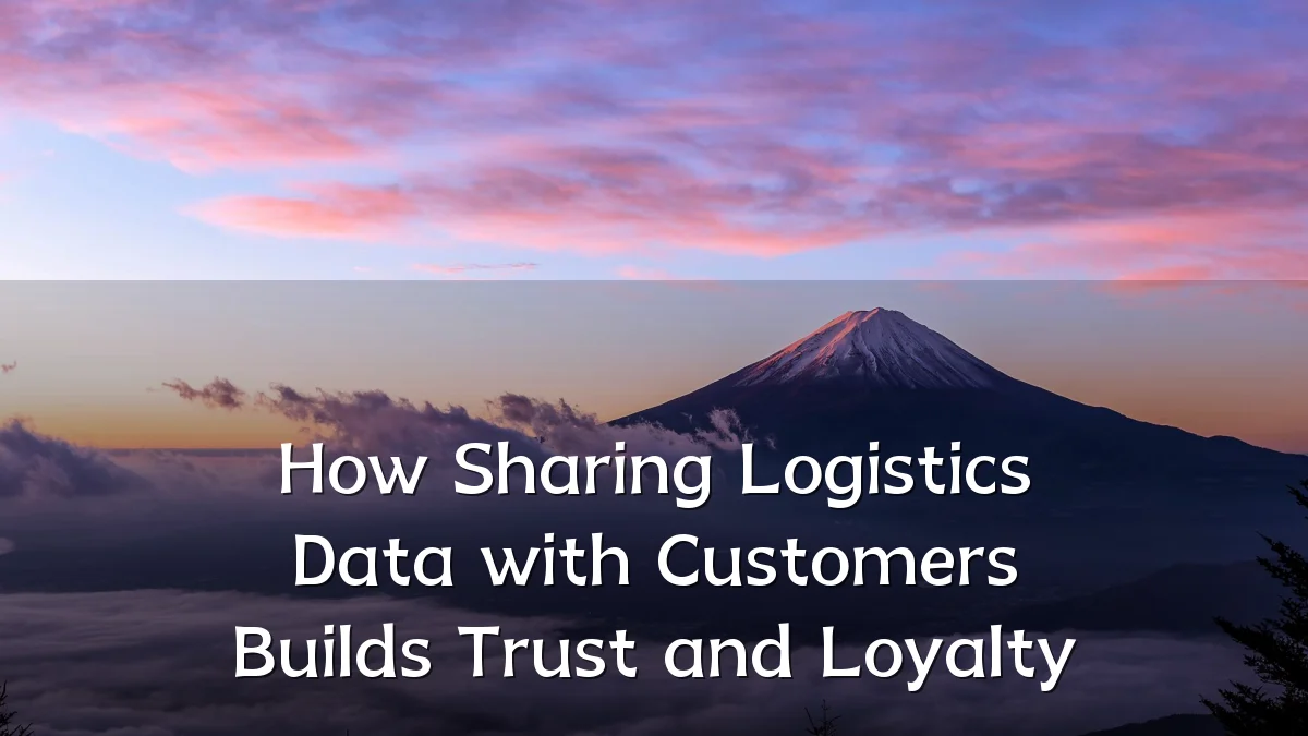 How Sharing Logistics Data with Customers Builds Trust and Loyalty