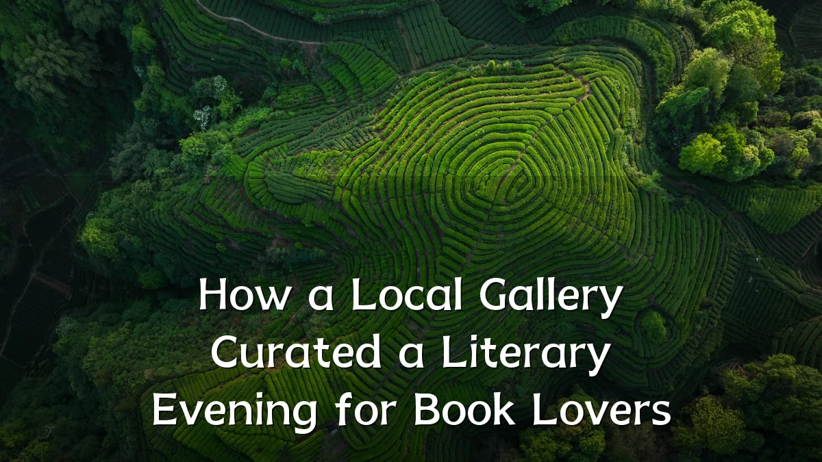How a Local Gallery Curated a Literary Evening for Book Lovers