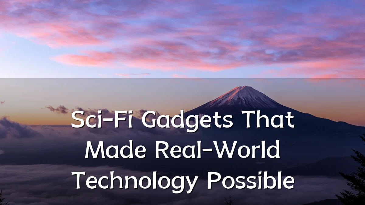 Sci-Fi Gadgets That Made Real-World Technology Possible