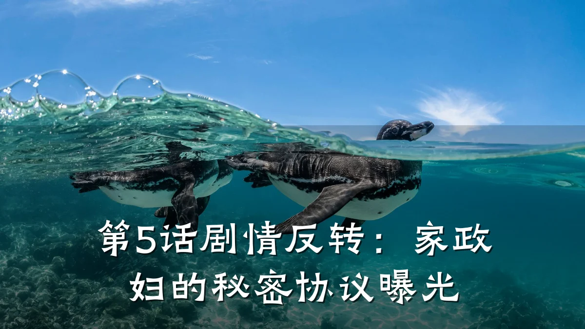 第5话剧情反转：家政妇的秘密协议曝光